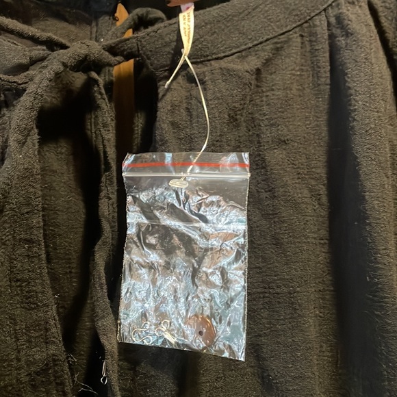 Free people The Only One Mini Dress Black Size M NWT - Picture 8 of 11